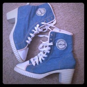 *Reposh*Sam & Libby San Carlos Heeled Tennis Shoes